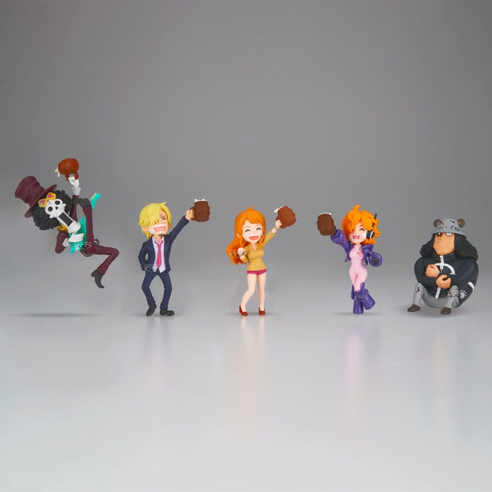 One Piece World Collectable Figure Mini Figures 6 cm Display (12)