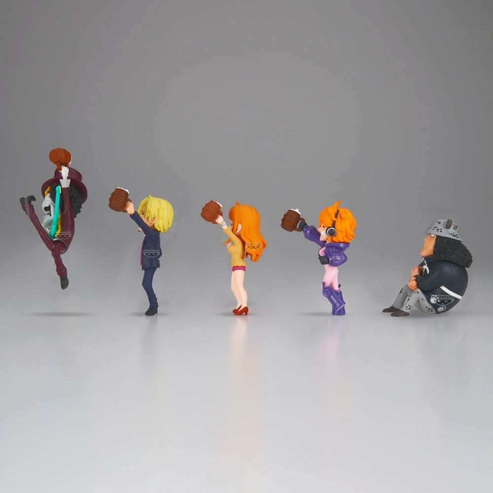 One Piece World Collectable Figure Mini Figures 6 cm Display (12)