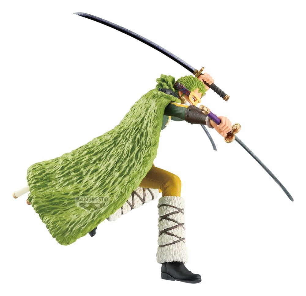 One Piece Cross Posing PVC Figure Roronoa Zoro 18 cm