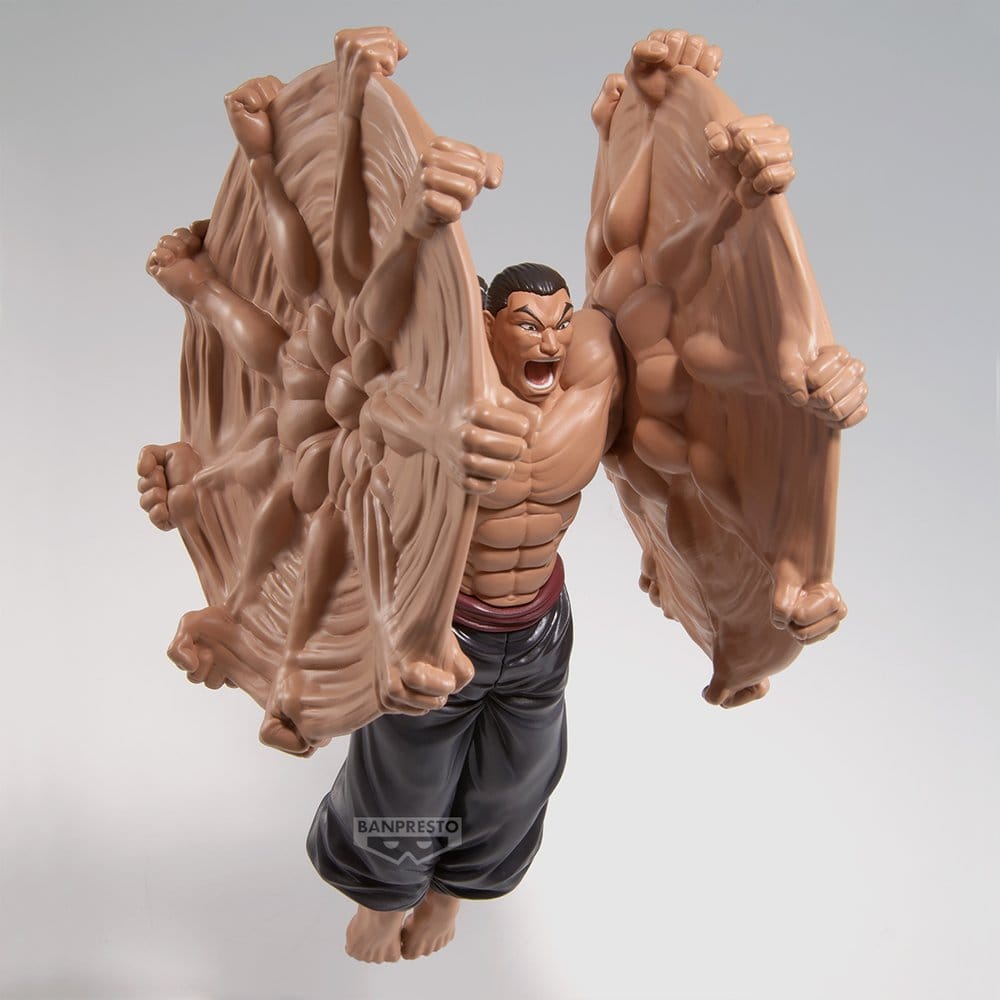 Baki PVC Figure Retsu Kaioh Roller 20 cm