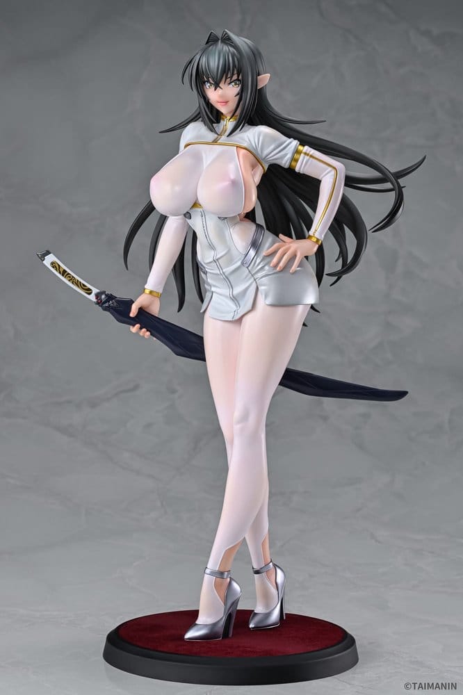 Taimanin RPG PVC Figure 1/6 Annerose Vajra White see-through Ver. 31 cm