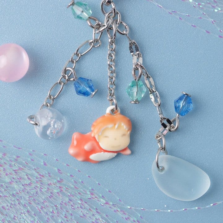 Ponyo Swaying Ponyo clipped Earrings