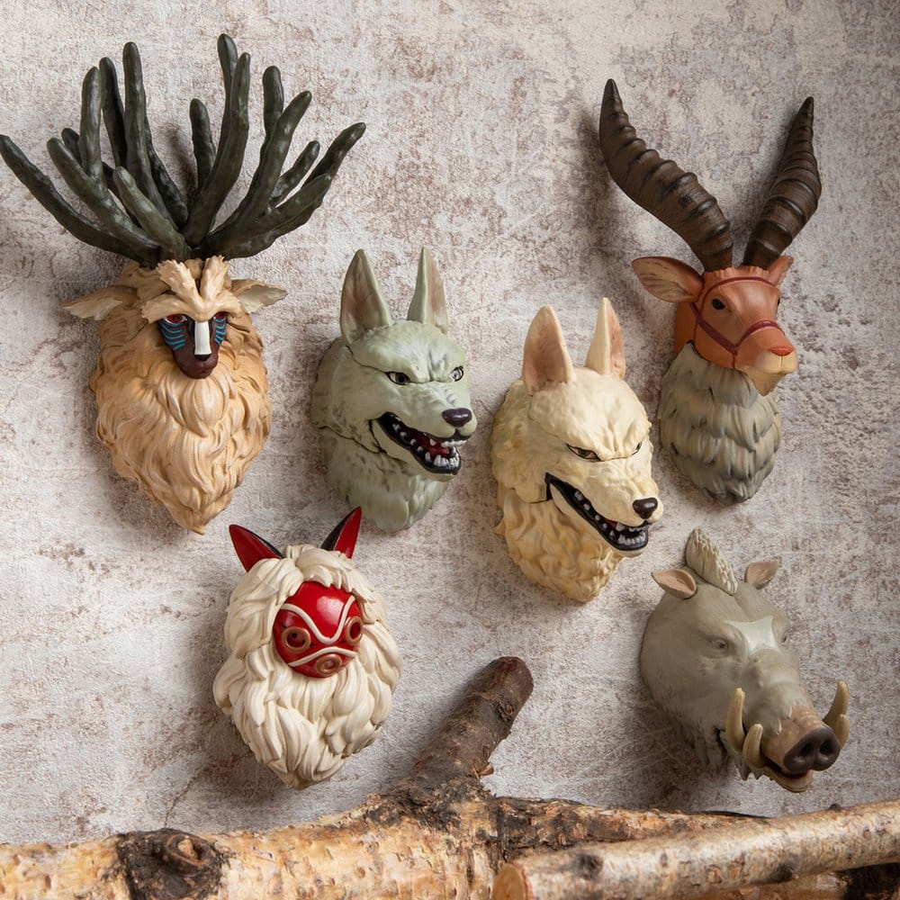 Princess Mononoke Magnets Mystery Box 3D Character Assortment (6)