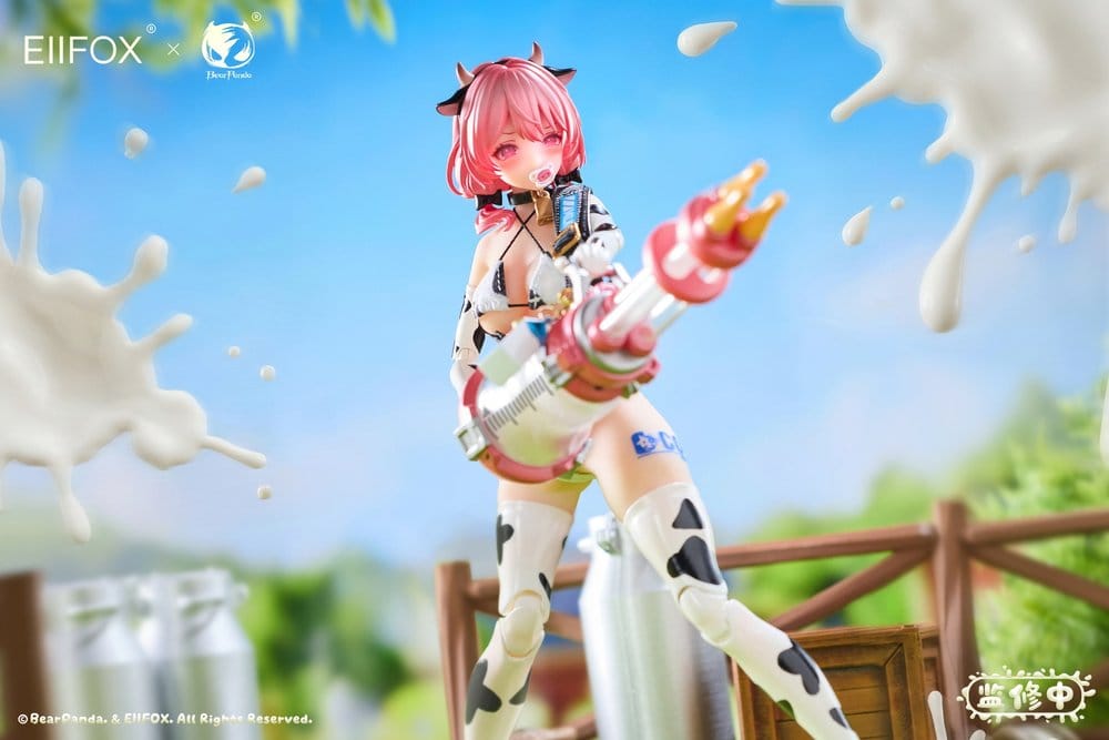 Original Character Action Figure 1/8 Eiifox & BearPanda Nyuugyuu Momo 21 cm