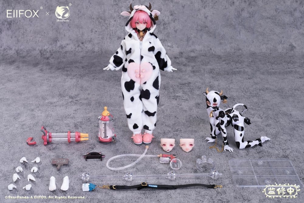 Original Character Action Figure 1/8 Eiifox & BearPanda Nyuugyuu Momo 21 cm