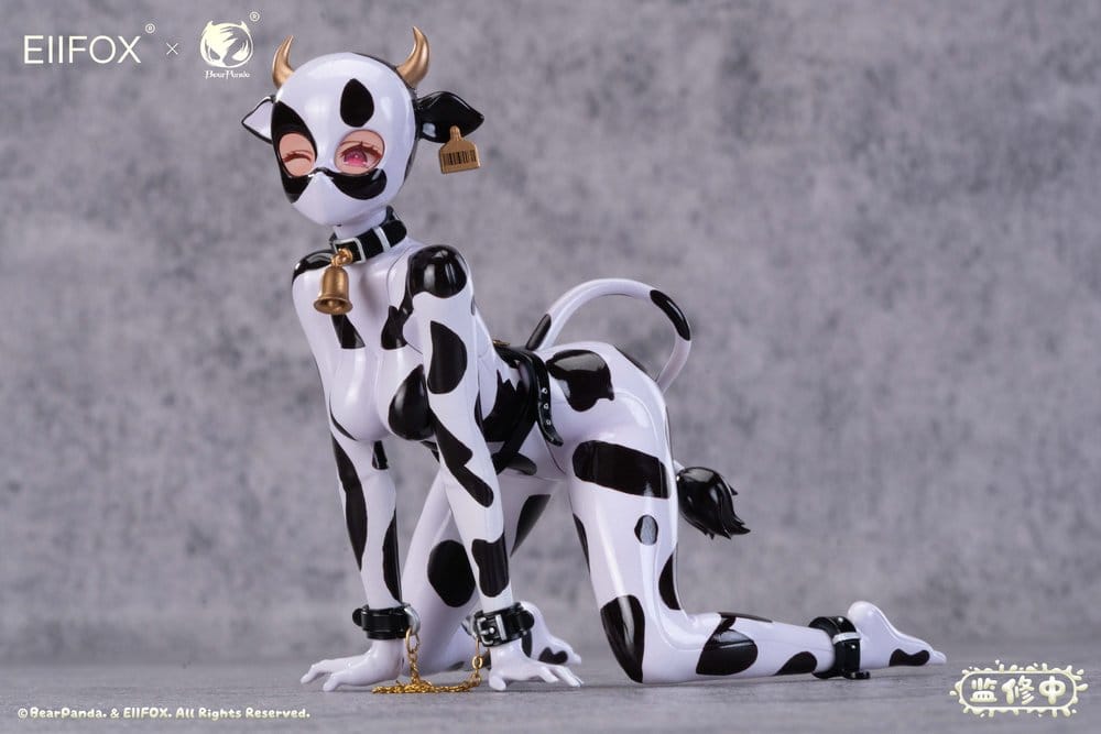 Original Character Action Figure 1/8 Eiifox & BearPanda Nyuugyuu Momo 21 cm
