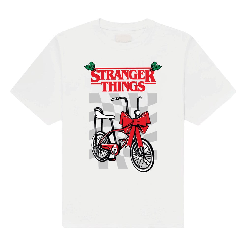 Stranger Things T-Shirt Christmas Bike Size L