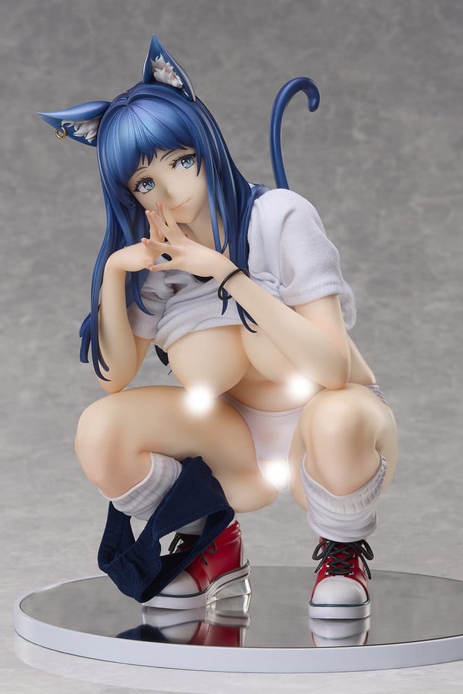 Original Character PVC Statue 1/4 Shizune Hisaka P.E. Uniform Ver. 26  cm