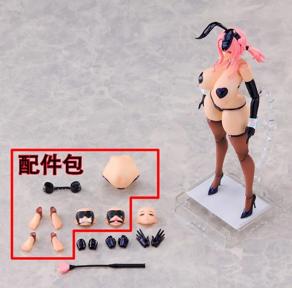 Original Character Action Figure 1/12 Reverse Bunny Girl Nicole Optional Part Set