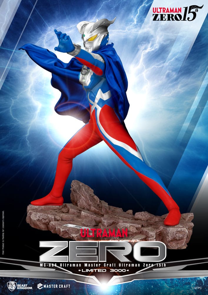 Ultraman Master Craft Statue Ultraman Zero 15th 41 cm