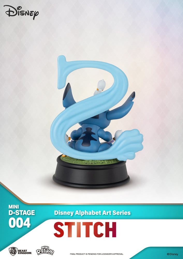 Disney Mini Diorama Stage Statues 6-pack 100 Years of Wonder-Disney Alphabet Art 10 cm