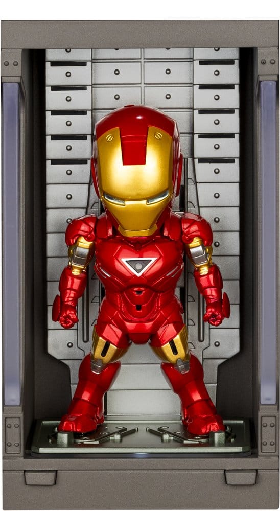 Marvel Mini Egg Mini Figures Iron Man Hall of Armor Blind Box Assortment (6) 8 cm
