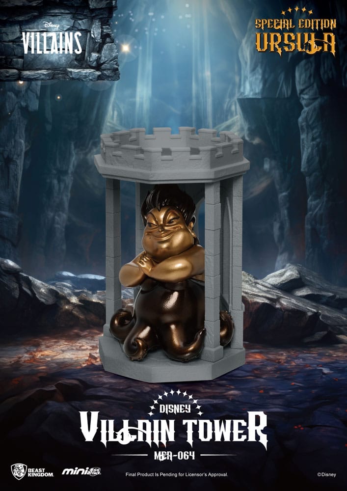 Disney Villains Mini Egg Attack Blind Box Figures Series Villain Tower 12 cm Assortment (6)