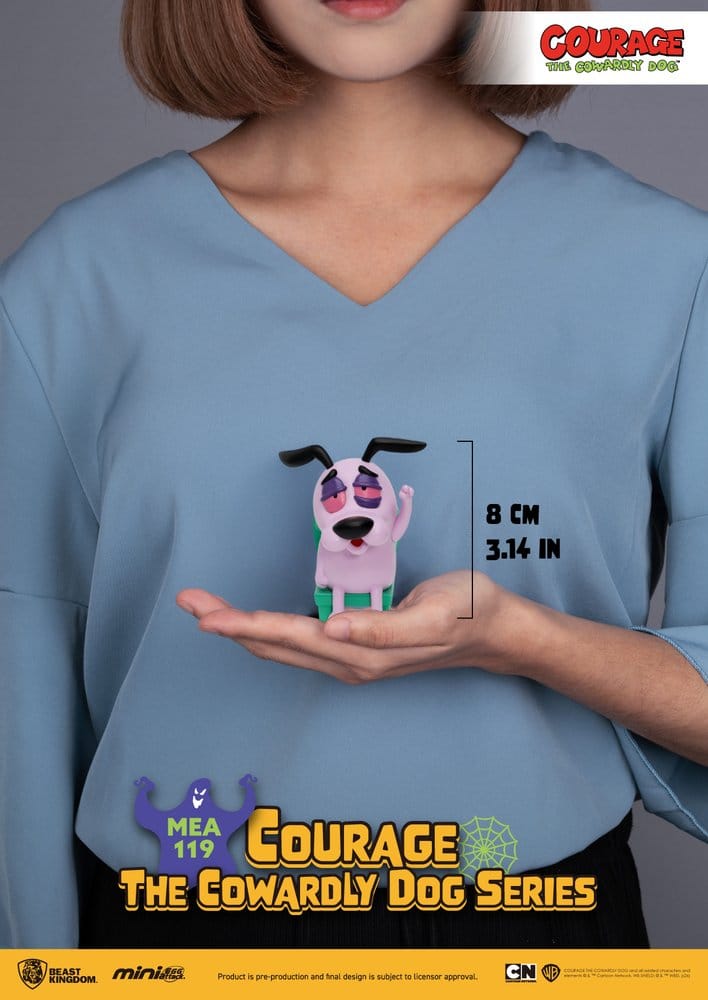 Courage the Cowardly Dog Mini Egg Attack Blind Box Figures Assortment 8 cm (6)
