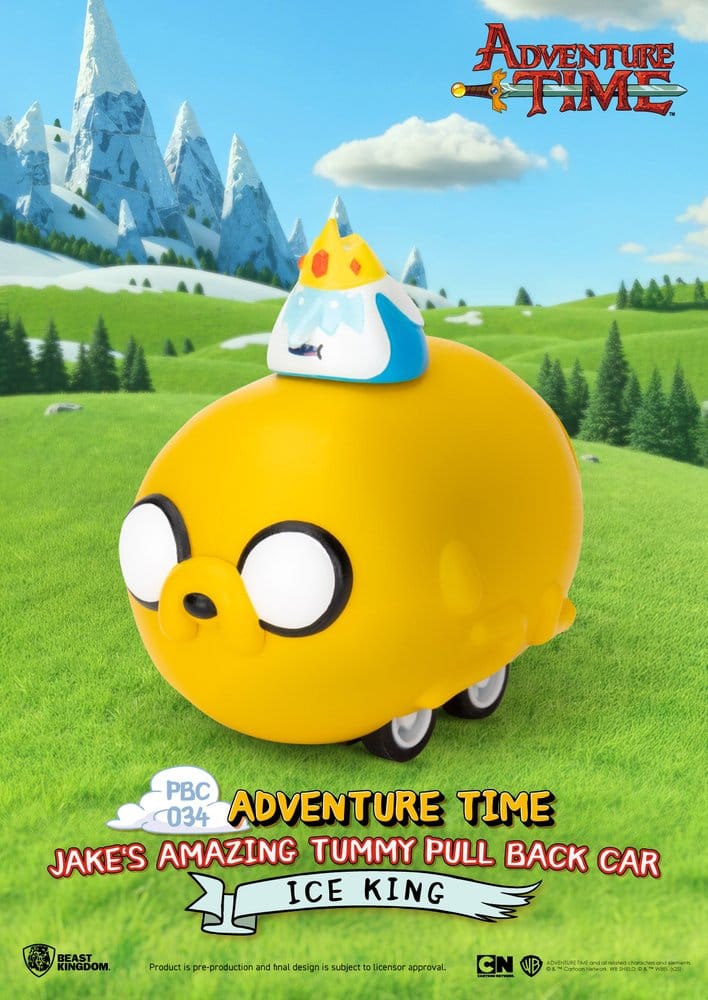 Adventure Time Pull Back Car Jake's Amazing Tummy 5 cm Blind Box Assortment (6)