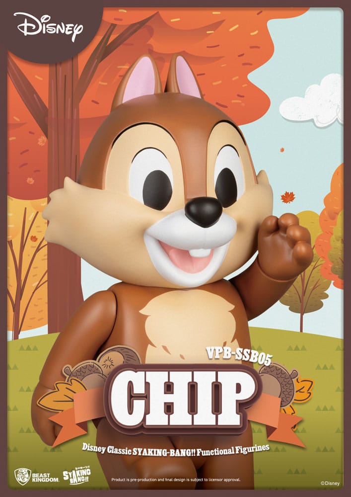 Disney: Classic Chip 'n' Dale Syaking Bang PVC Figur Chip 33 cm