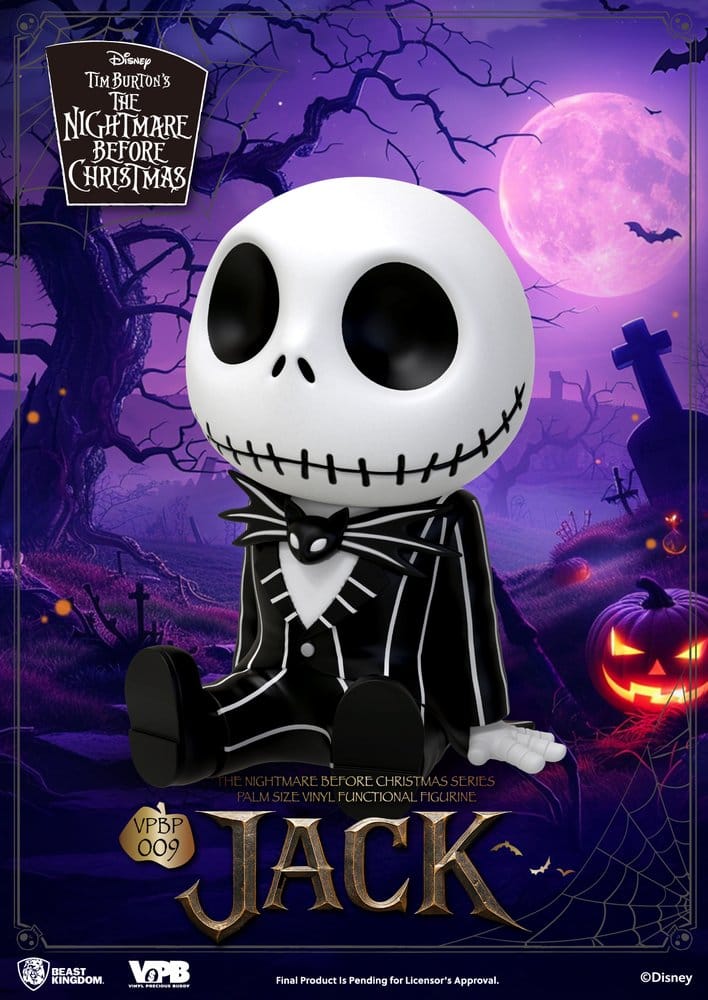 The Nightmare Before Christmas Palm Size Figure Bank Jack 12 cm