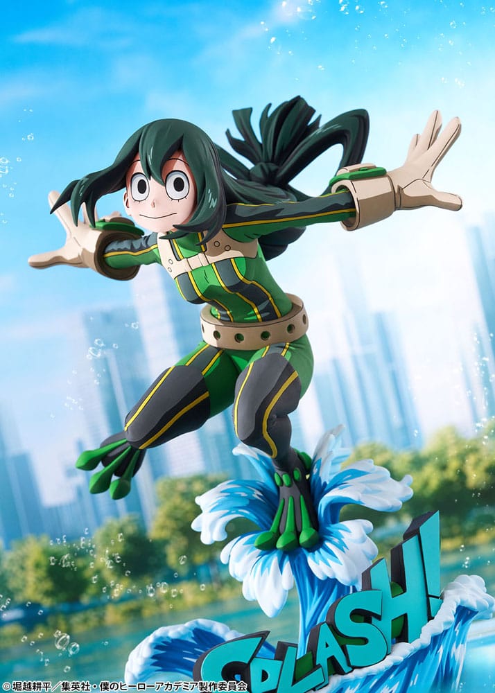 My Hero Academia PVC Statue 1/8 Tsuyu Asui Hero Suit 2D Ver. 20 cm