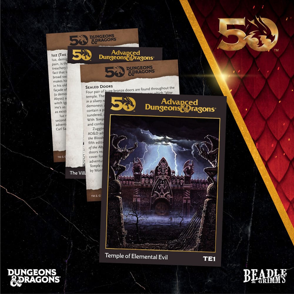 Dungeaons & Dragons Classic Module Dice Set The Temple of Elemental Evil (7)
