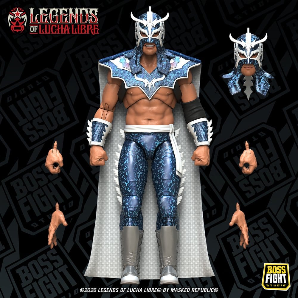 Legends of Lucha Libre Signature Series Action Figure 1/12 Ultimo Dragon 11 cm