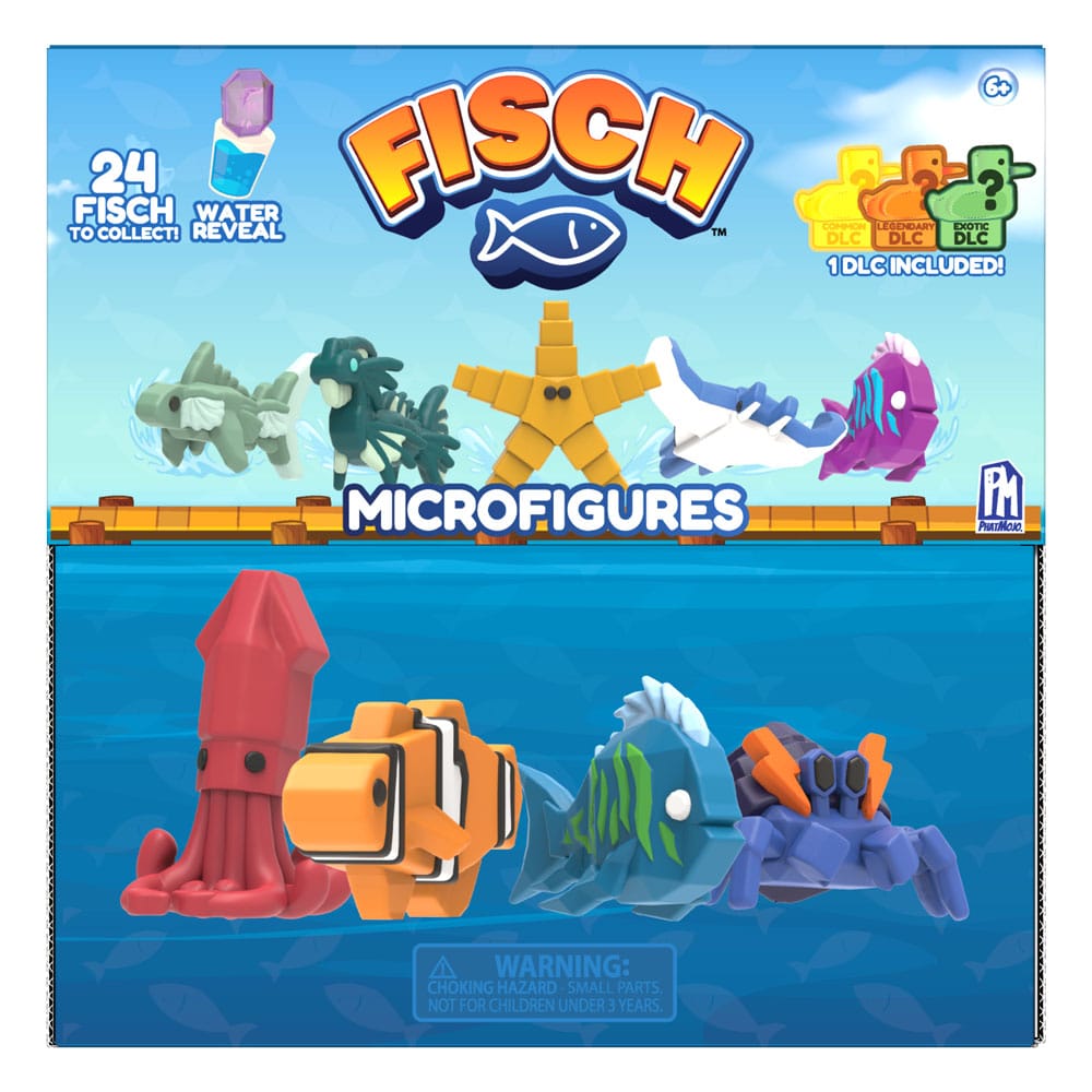 Fish Minifigures 5 cm Display (24)