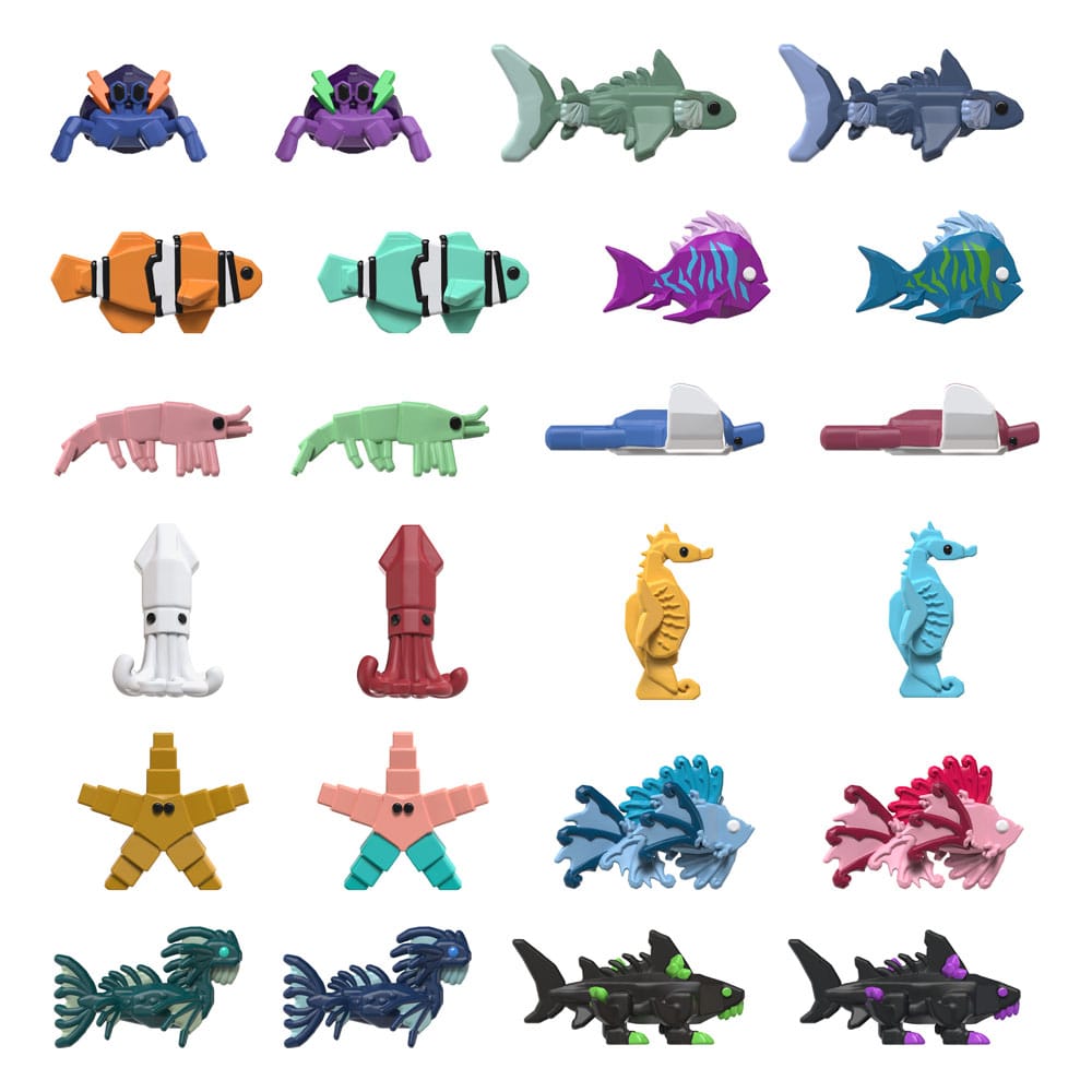 Fish Minifigures 5 cm Display (24)