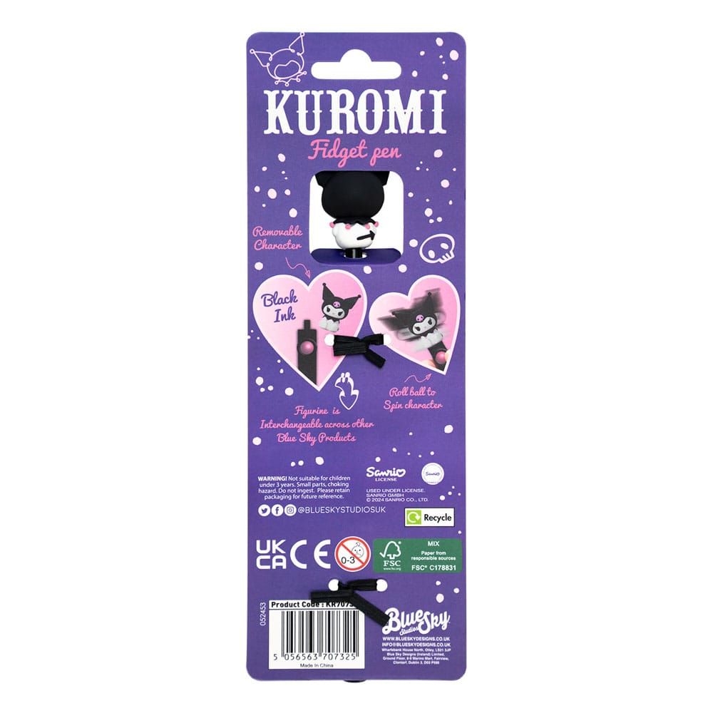 Sanrio Fidget Pen Kuromi