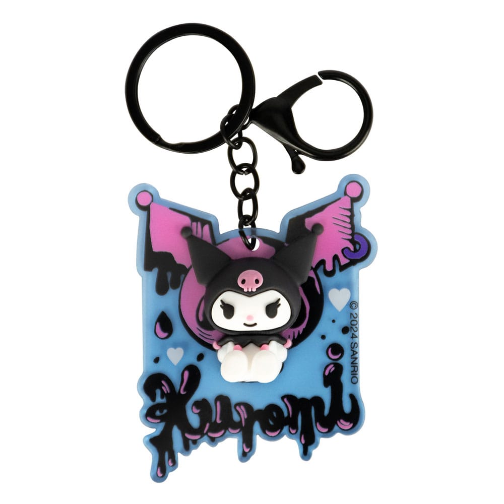 Sanrio 3D Acrylic Keychain Kuromi