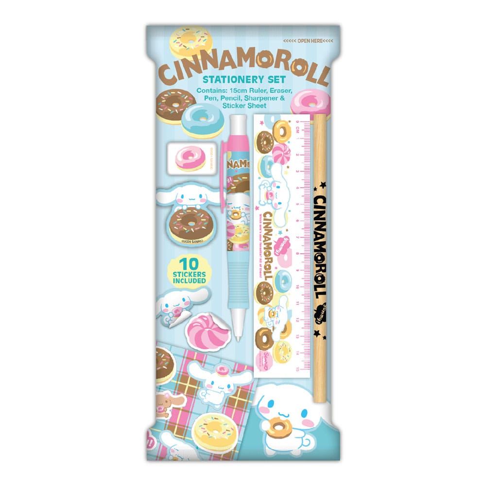 Sanrio Stationery Set 6-Pack Cinnamoroll
