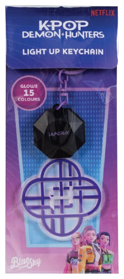 KPop Demon Hunters Keychain with light Huntr/x