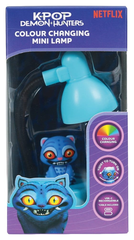 KPop Demon Hunters Mini LED Light with Figure Derpy 11 cm