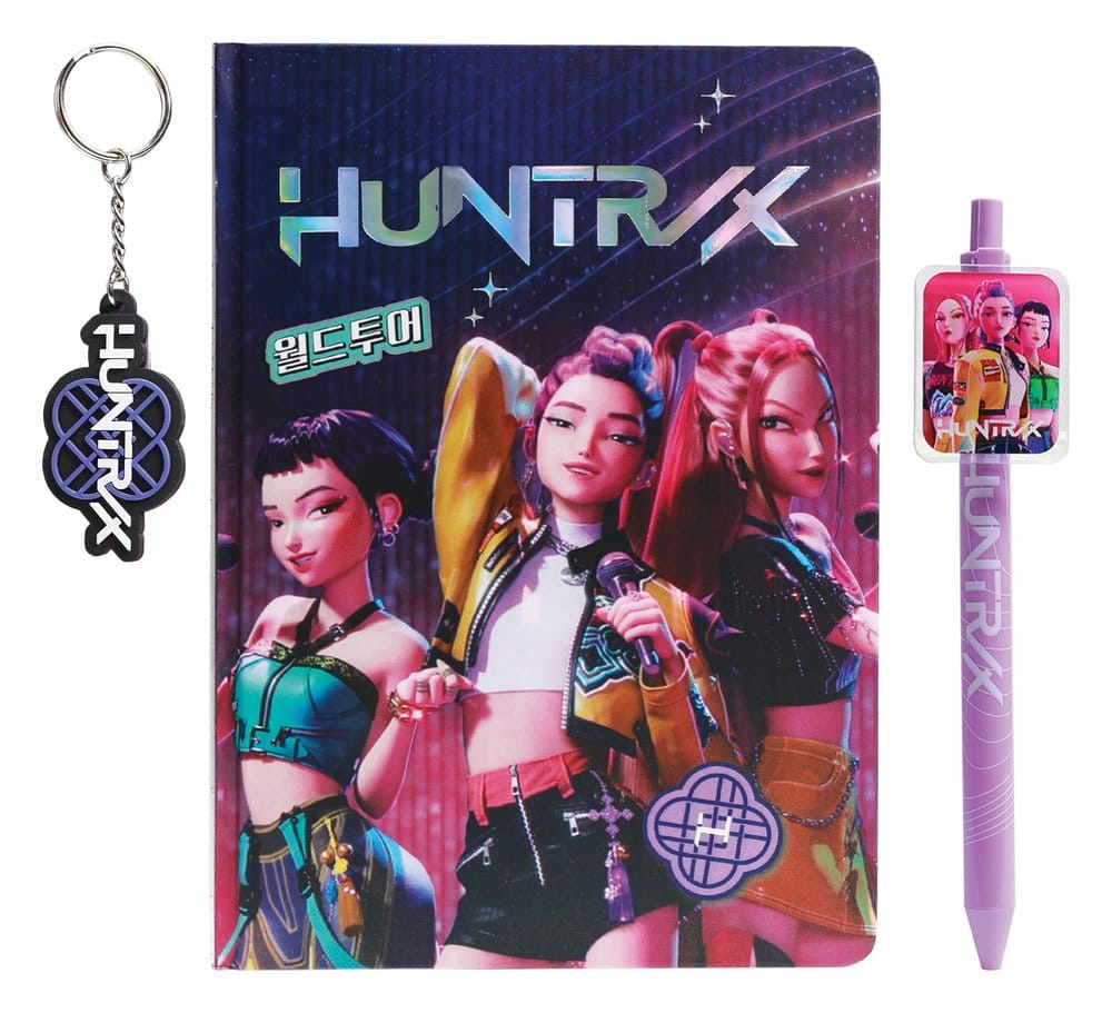 KPop Demon Hunters Notebook Gift Set Hunter/x