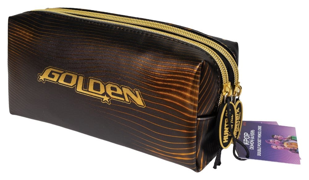 KPop Demon Hunetrs Pencil Case Golden