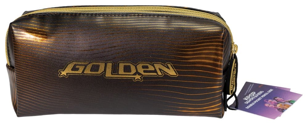 KPop Demon Hunetrs Pencil Case Golden