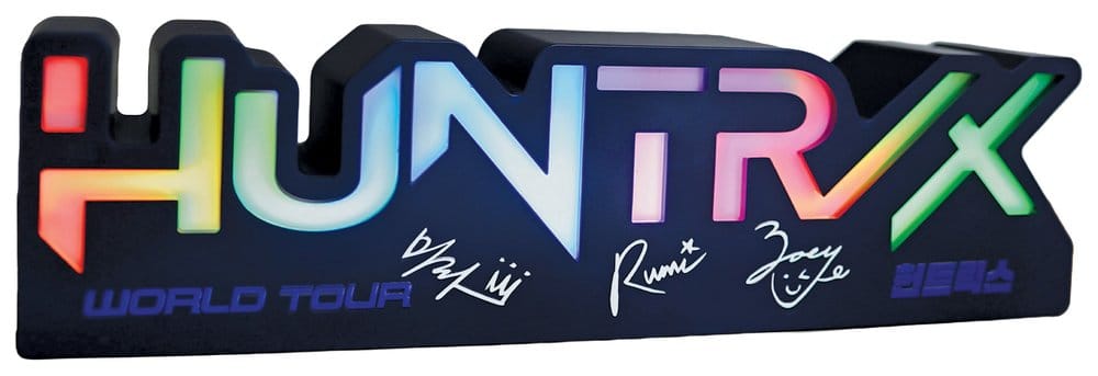 KPop Demon Hunters Lamp Huntr/x Logo