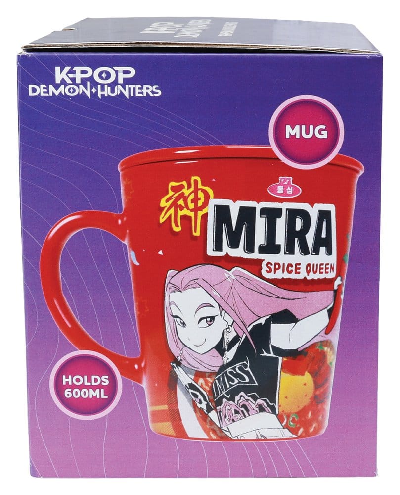 Kpop Demon Hunters Mug with lid Huntr/x Ramen