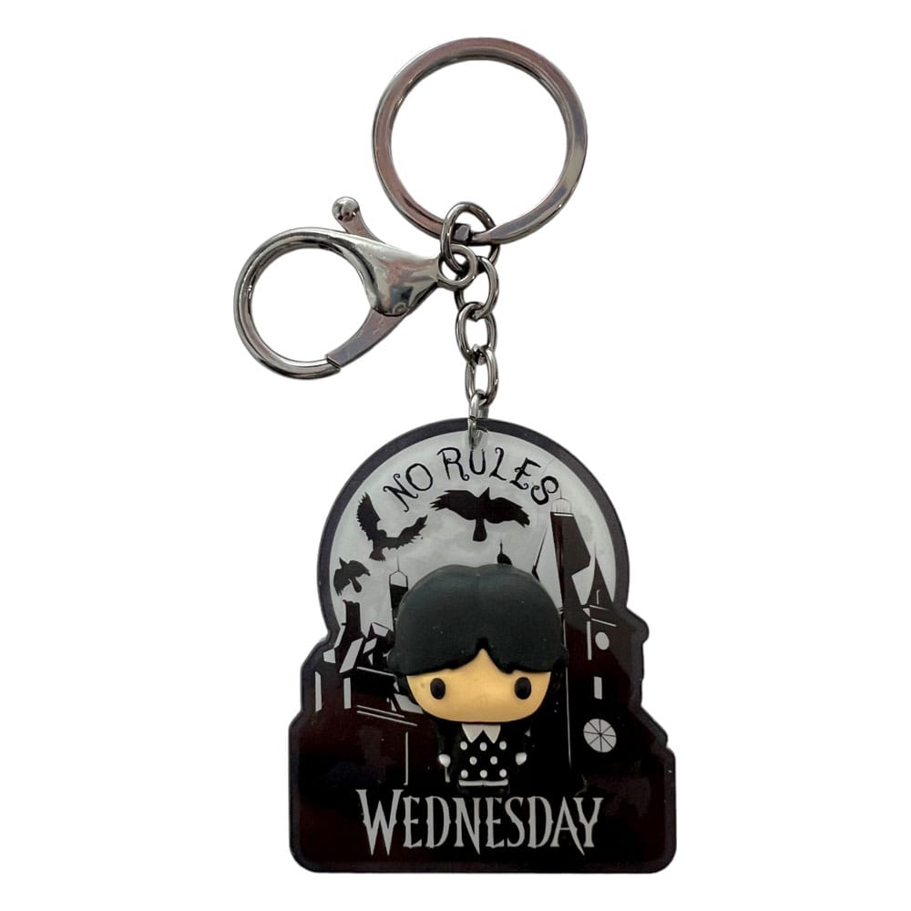 Wednesday 3D Acrylic Keychain