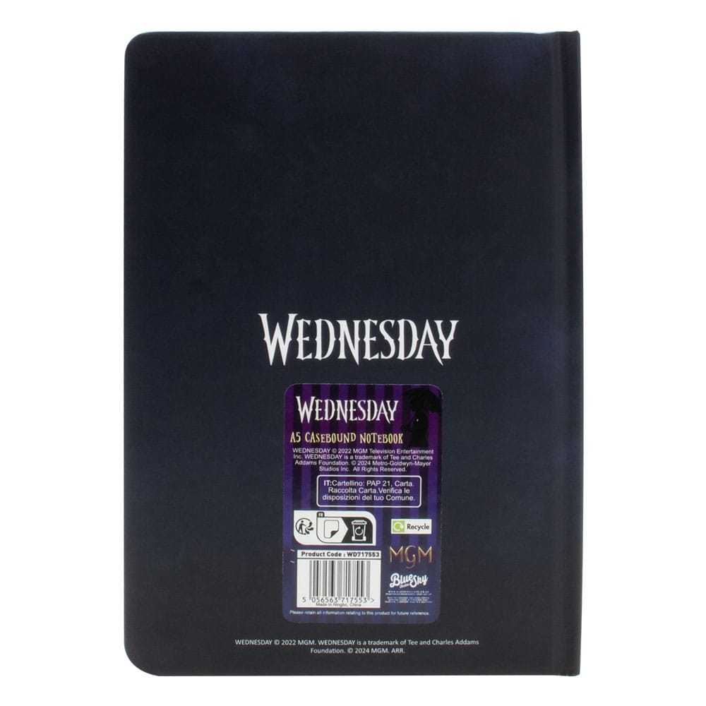 Wednesday A5 Notebook WWWD