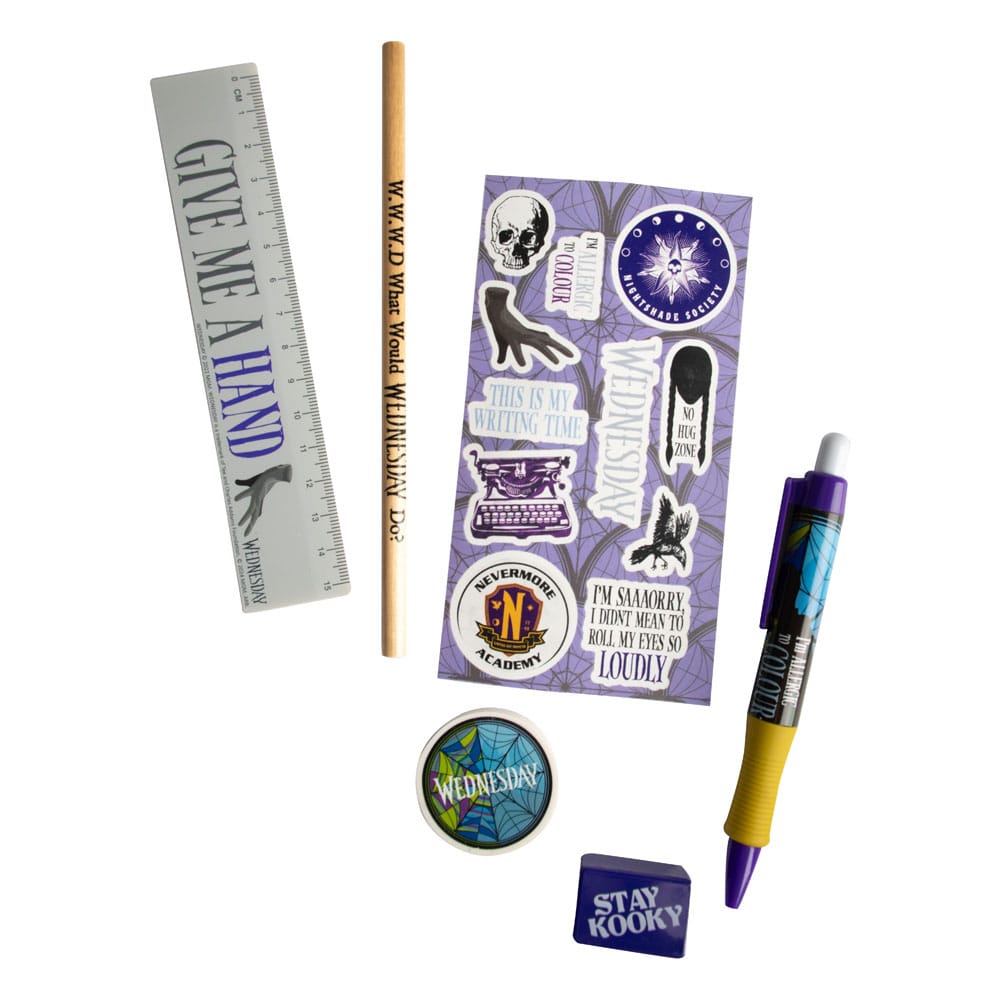 Wednesday Stationery Set 5-Pack