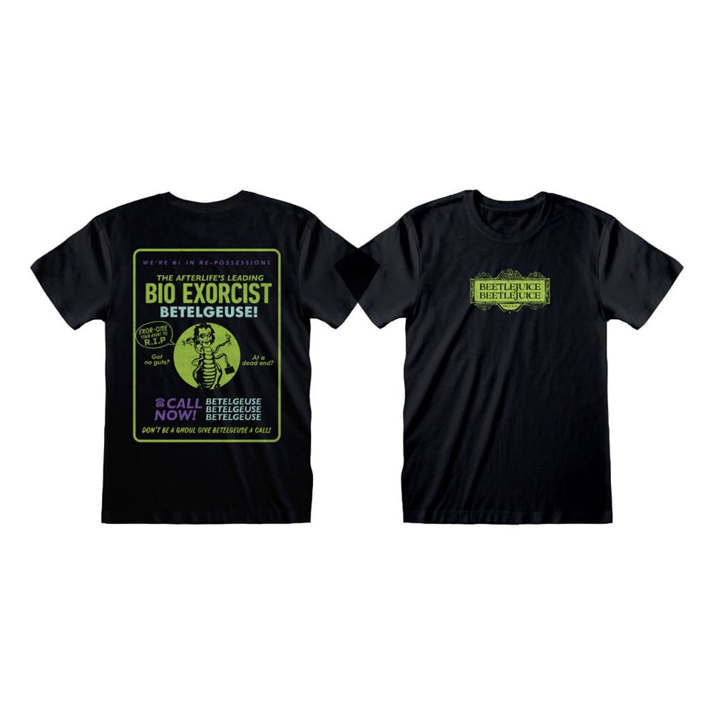 Beetlejuice 2 T-Shirt Bio Exorcist Size S