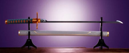Demon Slayer: Kimetsu no Yaiba Proplica Replica 1/1 Nichirin Sword (Shinobu Kocho) 88 cm