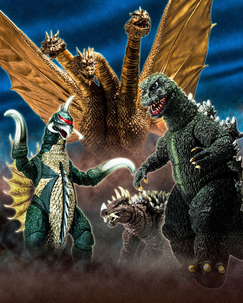 Godzilla S.H. Monster Arts Action Figure King Ghidora (1972) 25 cm