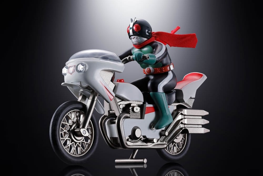 Kamen Rider Chogokin Diecast Action Figure Cyclone (Masked Rider 2) 9 cm