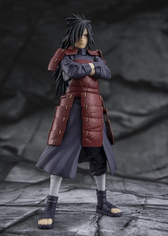 Naruto Shippuden S.H.Figuarts Action Figure Madara Uchiha Legend of Darkness 17 cm