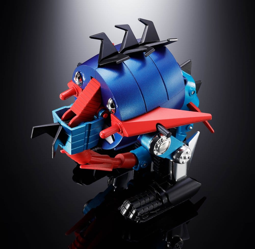 Dino Mech Gaiking Chogokin Action Figure Daikumaryu & Gaiking 20 cm