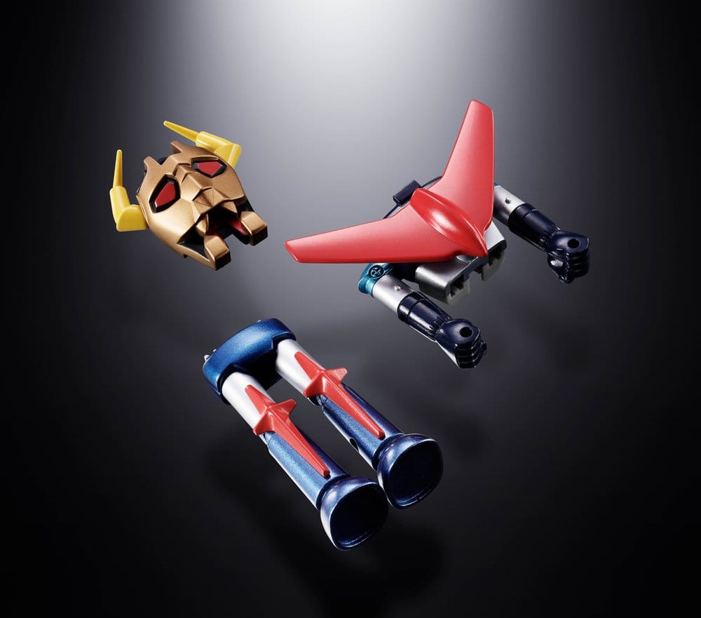 Dino Mech Gaiking Chogokin Action Figure Daikumaryu & Gaiking 20 cm
