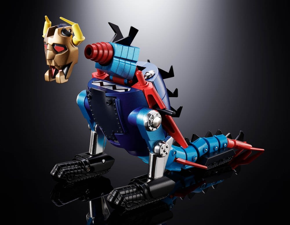 Dino Mech Gaiking Chogokin Action Figure Daikumaryu & Gaiking 20 cm
