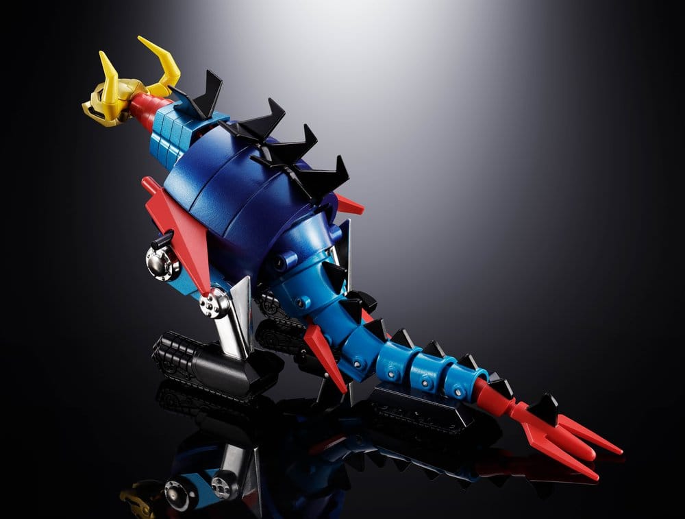 Dino Mech Gaiking Chogokin Action Figure Daikumaryu & Gaiking 20 cm