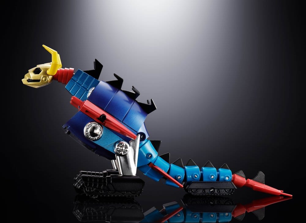 Dino Mech Gaiking Chogokin Action Figure Daikumaryu & Gaiking 20 cm