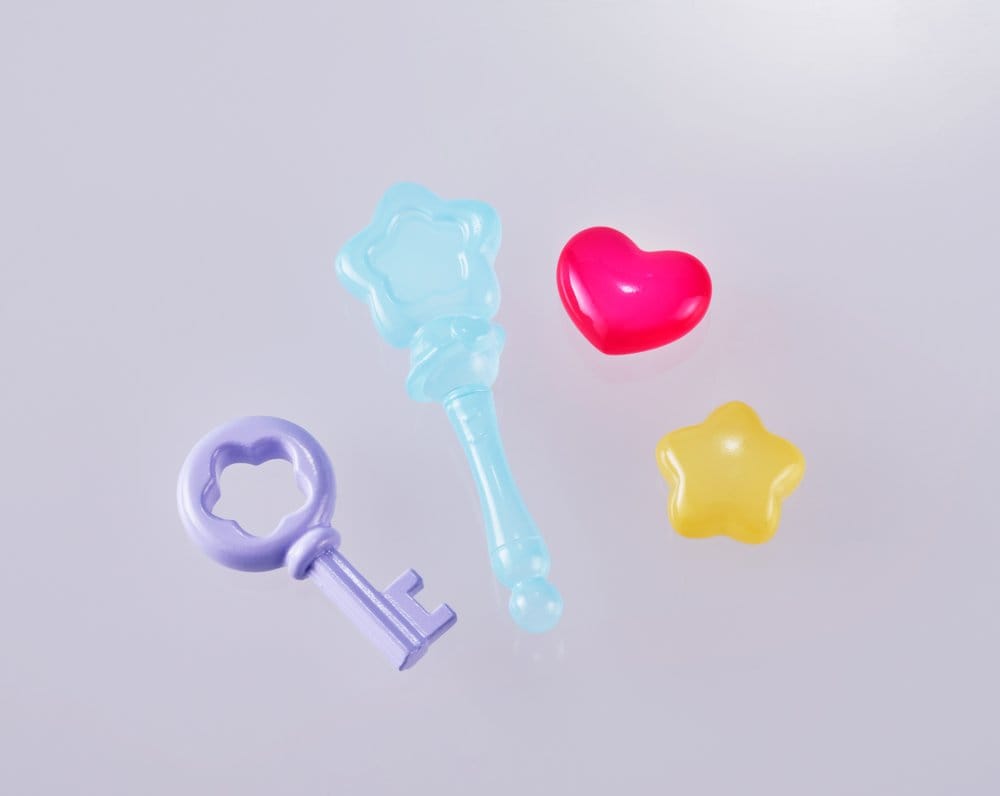 Magical Sisters Lulutto Lilly Proplica Replica Stattoneoneon & GlassHeart HopePact Set 25 cm
